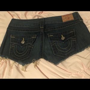 True Religion Cut-offs
